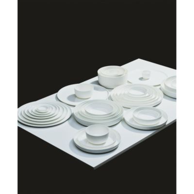 Small Piet High Plate, White