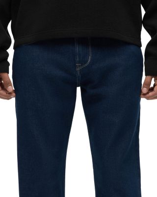 Blake Slim Straight Fit Jeans in Shadow Gray