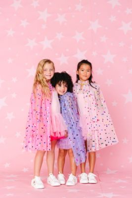 Girls' Confetti Cape - Little and Big Kid