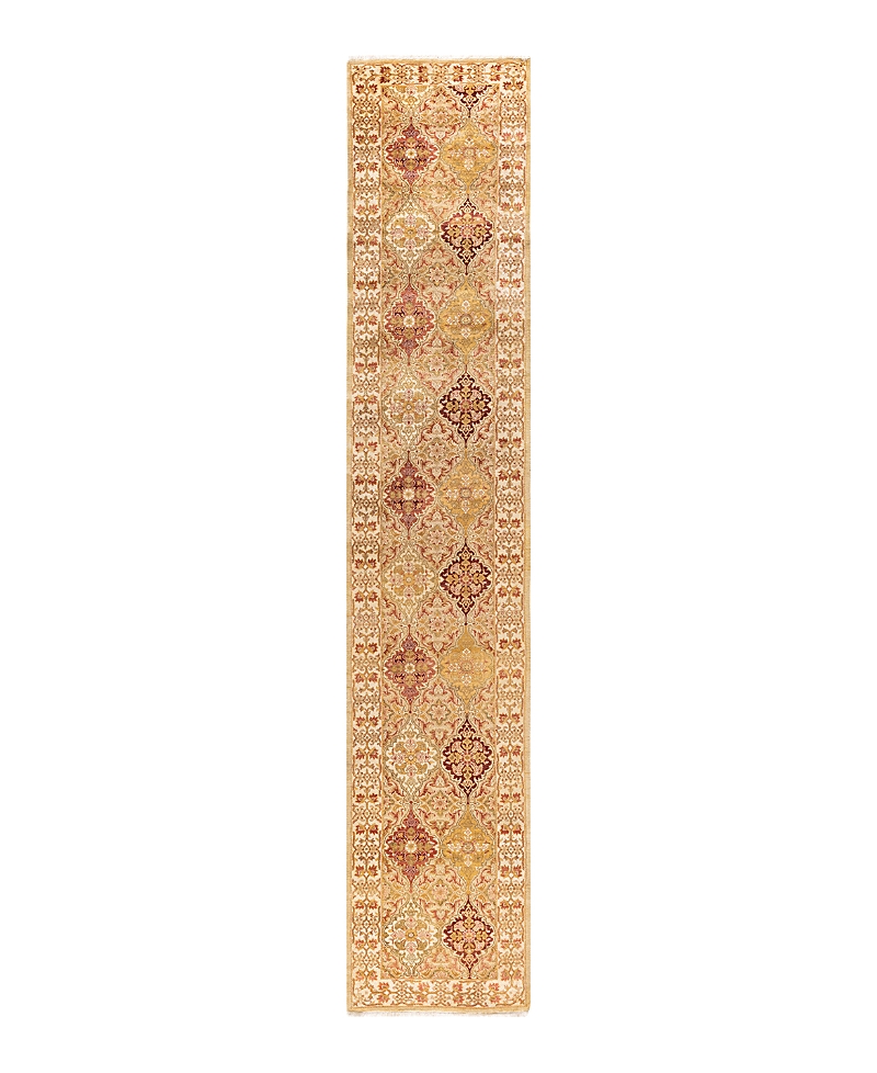 Adorn Handwoven Rugs Mogul M1550 2'6" x 13'10" Runner Area Rug - Ivory