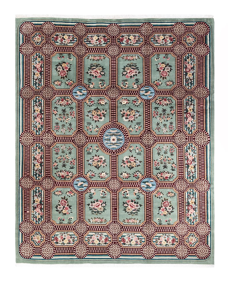 Bloomingdale's Mogul M846 Area Rug, 9'3 X 11'6 In Green