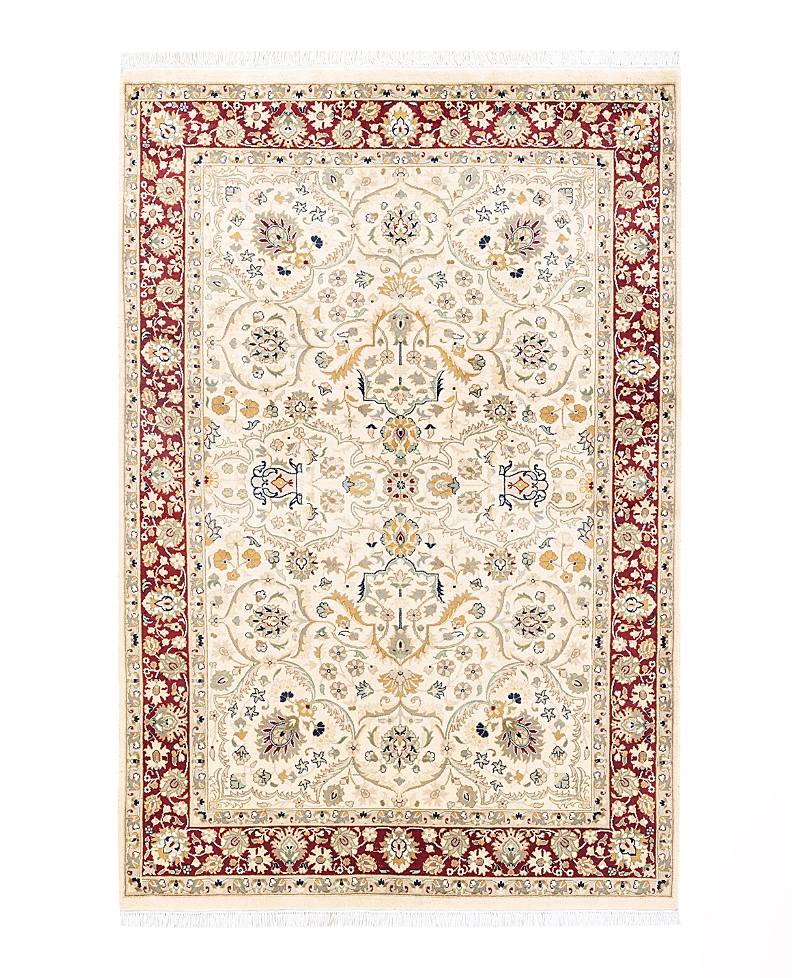 Bloomingdale's Mogul M1452 Area Rug, 4'2 X 6'3 In Ivory