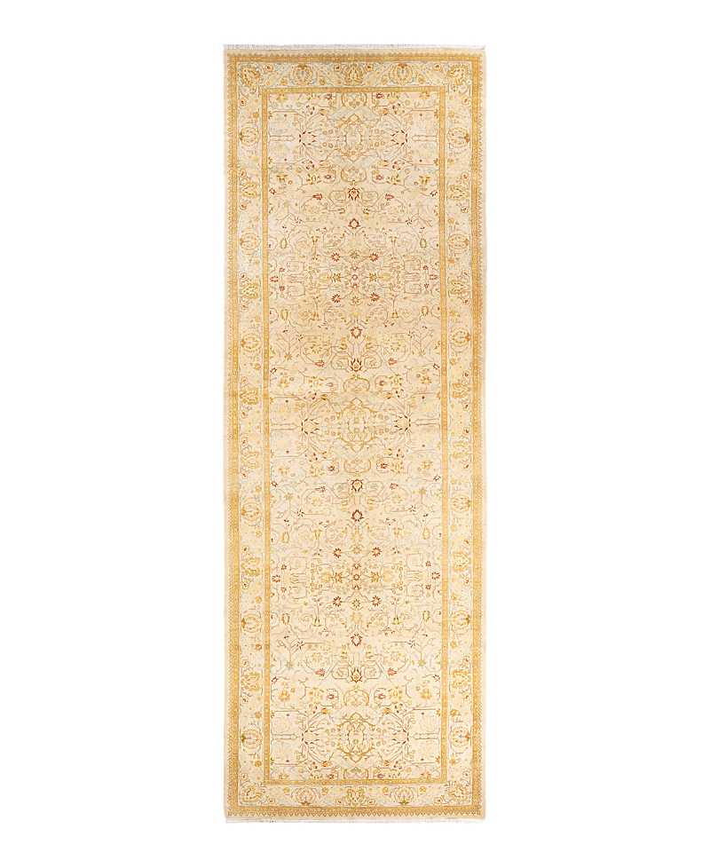 Bloomingdale's Mogul M1550 Runner Area Rug, 4'2 X 12'4 In Ivory