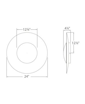  Blaze 24in 3000K LED Wall Sconce