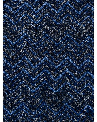 Azul Hooded Chevron Bathrobe