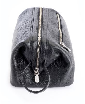 Classic Leather Toiletry Bag