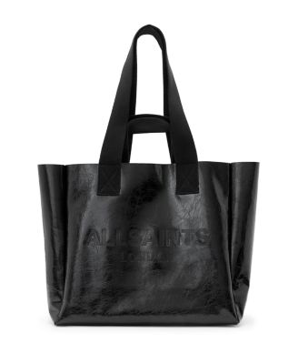 ALLSAINTS - Izzy Shine Leather Tote