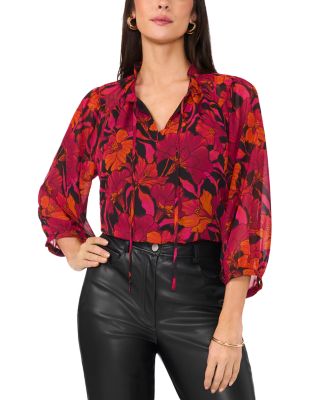 VINCE CAMUTO - Floral Print Top