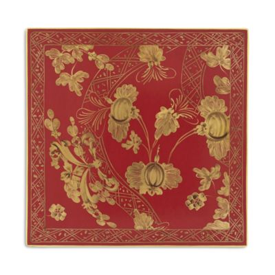 Oggetti Rubrum Square Charger Plates, Set of 2