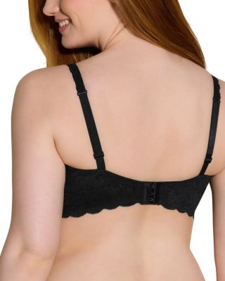 Never Say Never Lace Balconette Bra