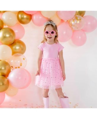  Girl Pastel Rainbow Big Sister Headband - Little and Big Kid