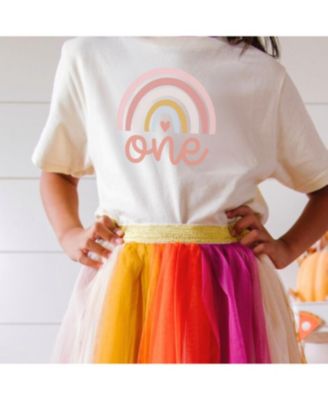 Girls' One Boho Rainbow Short Sleeve T-Shirt - Baby, Little Kid