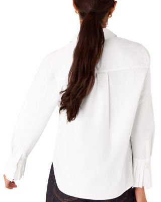 Marcy Pleated Cuff Shirt  