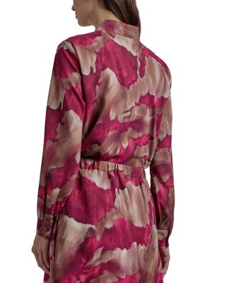 Watercolor Print Blouse