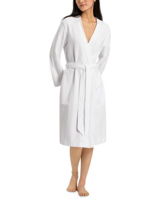 Hanro Cotton Piqué Robe | Bloomingdale's Women