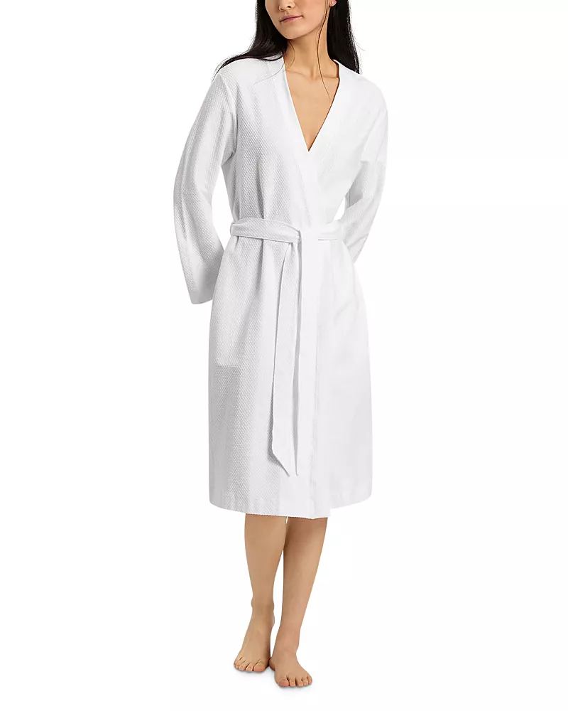 Hanro Cotton Pique Robe