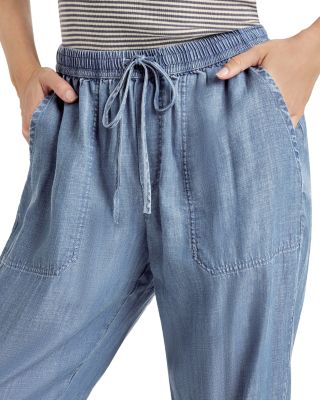 Angie Indigo Straight Leg Pants