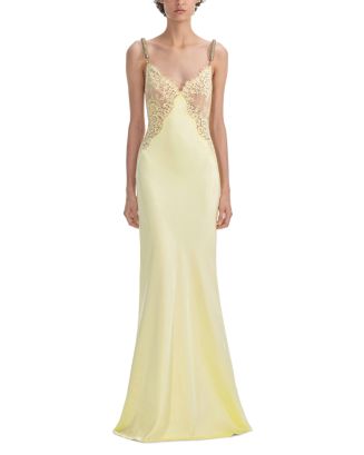 pretty lace prom dresses Cute A-Line Lace Floor Length Prom Dress, Long Sleeve Evening Party Dr main image 0