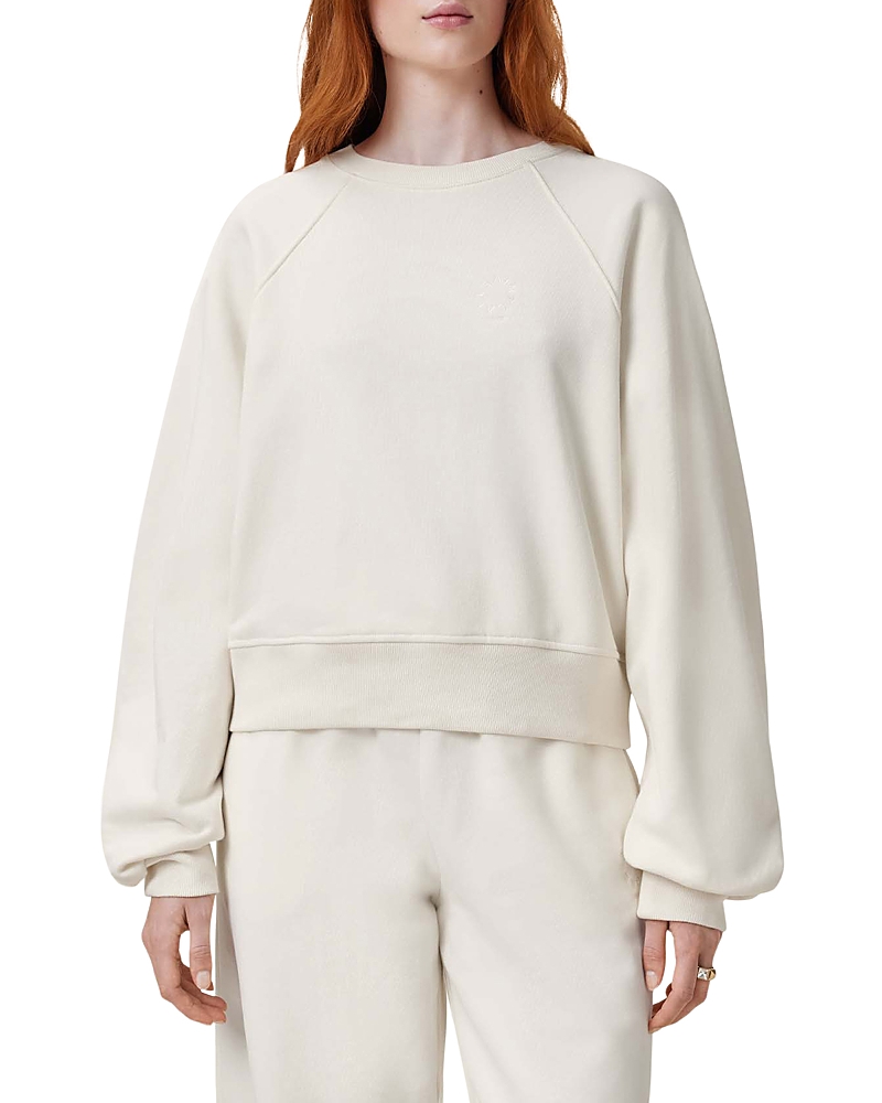 Allsaints Dani Haven Sweatshirt In Tofu White