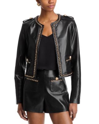 Generation Love - Jemmy Chain Faux Leather Jacket