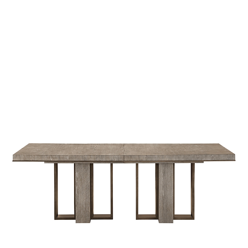Universal Del Monte Complete Dining Table In Medium Brown