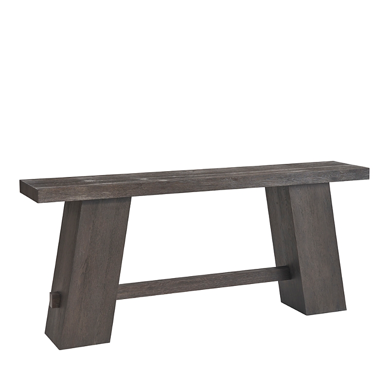Universal Obsidian Console Table In Medium Brown