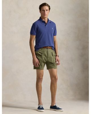 Custom Slim Fit Mesh Polo Shirt