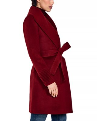 Shawl Collar Wrap Coat