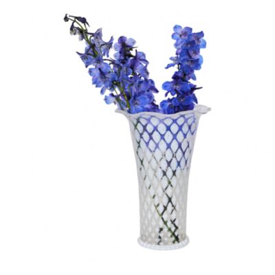 Trellis 9" Flared Vase