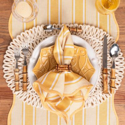 Straw Loop Oval Placemat