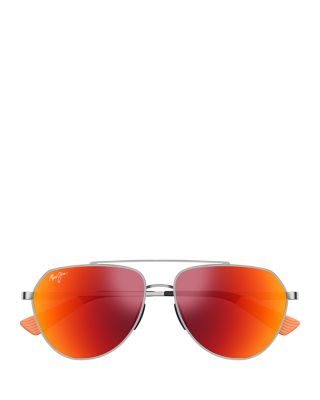 Waiwai Teardrop Sunglasses, 59mm