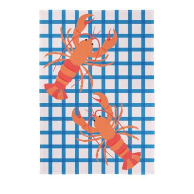 KAF Home - Lobster Gingham Kitchen Towel