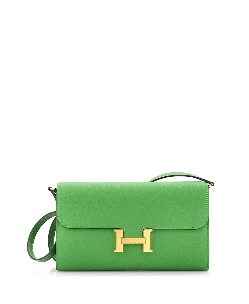 Pre-Owned Hermes Constance To Go Wallet Epsom
