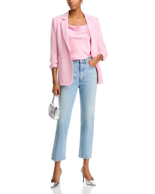 Marta Cowl-Neck Silk Cami