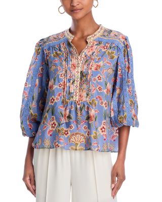Superbloom Tapestry Top  