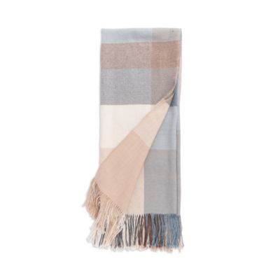 Laka Plaid Alpaca Throw, 50&amp;quot; x 60&amp;quot;