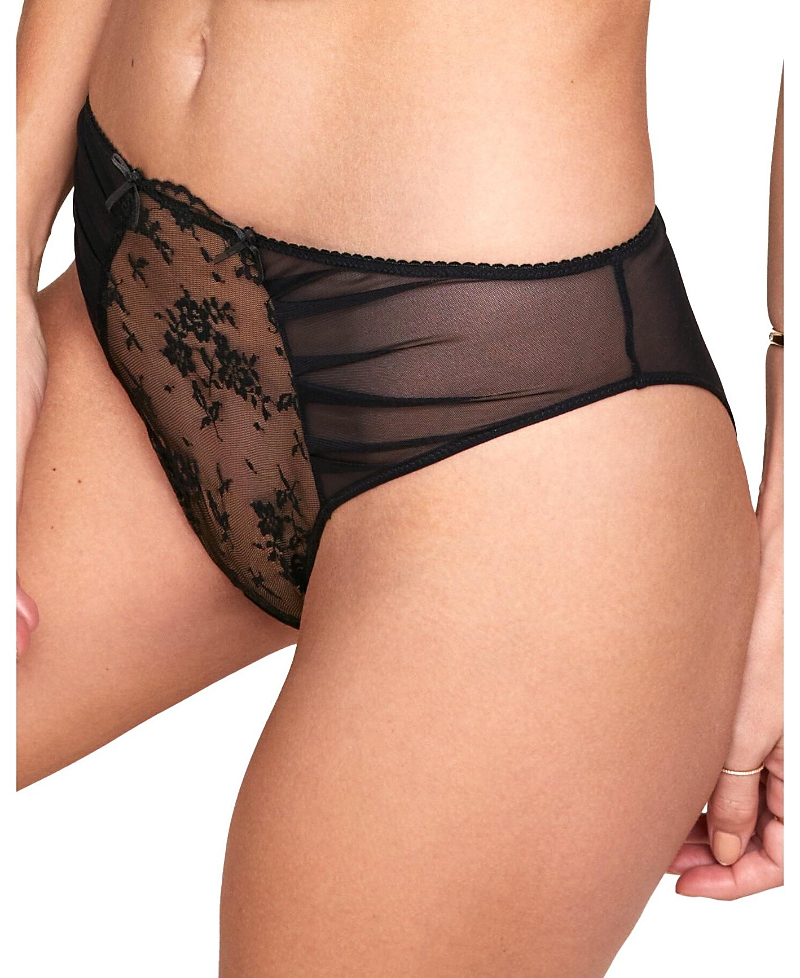 Shop Adore Me Avara Women's High Cut Panty In Black