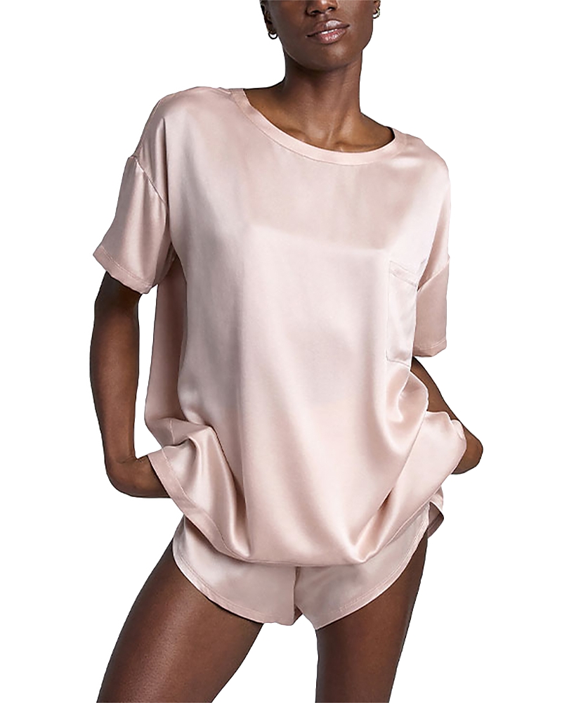 Lunya Washable Silk Tee Set