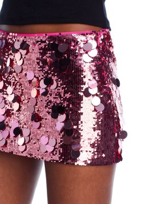 Paillette Mini Skirt