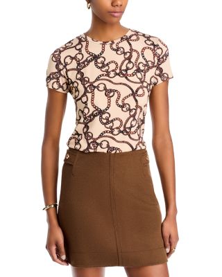 L'AGENCE - Ressi Chain Print Tee