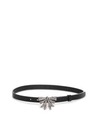 Kurt Geiger London Women's Crystal Bow Belt