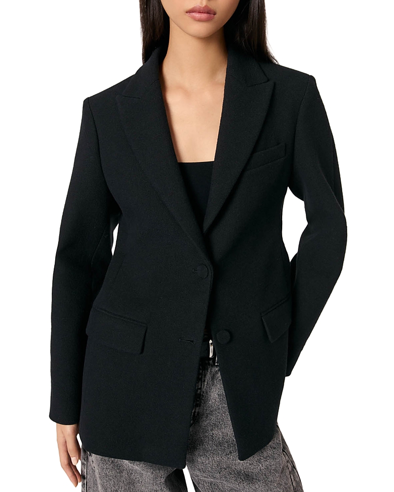 Maje Slim Fit Blazer