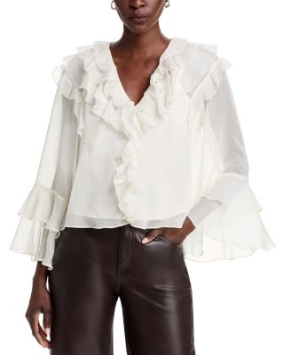 AQUA - Ruffled Top - Exclusive