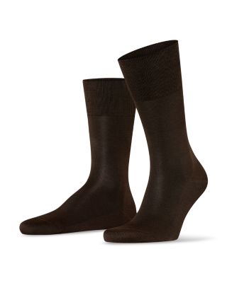 Cotton Blend Fil D'&eacute;cosse Mid Calf Socks