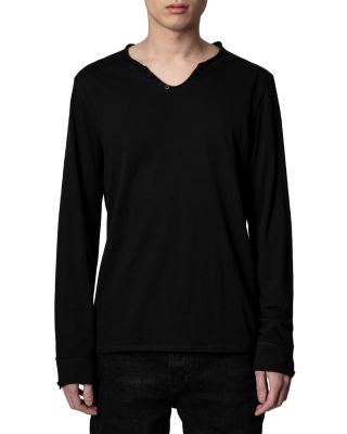 Monastir Cotton Long Sleeve Henley