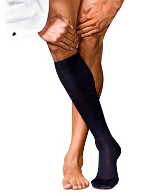 No. 6 Merino Wool, Silk & Nylon Knee High Socks