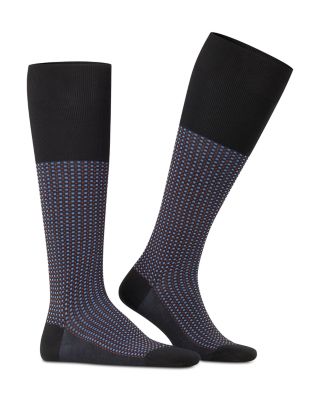 Uptown Tie Knee High Socks