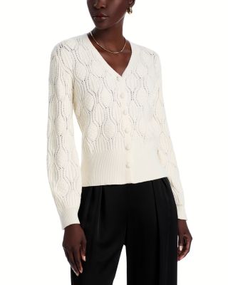 Nancy Yang - V Neck Cardigan Sweater