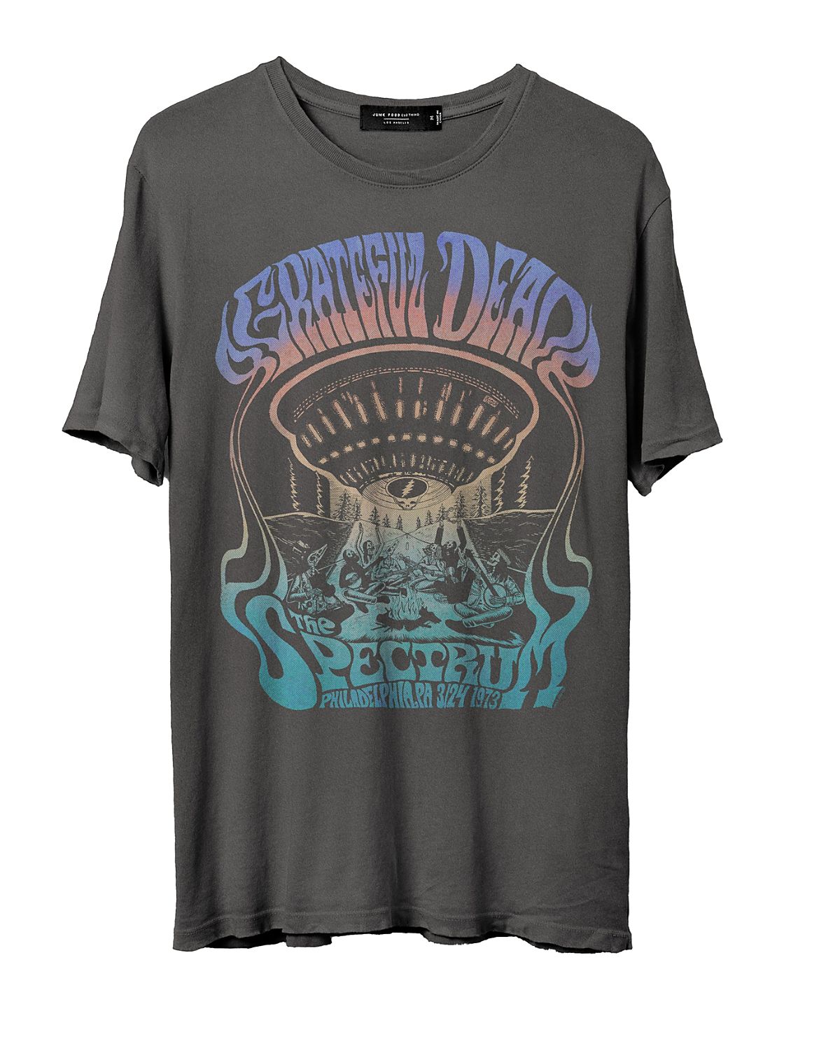 Junk Food Clothing Unisex Grateful Dead The Spectrum Vintage Tee