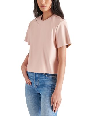 Ezra Faux Leather Top